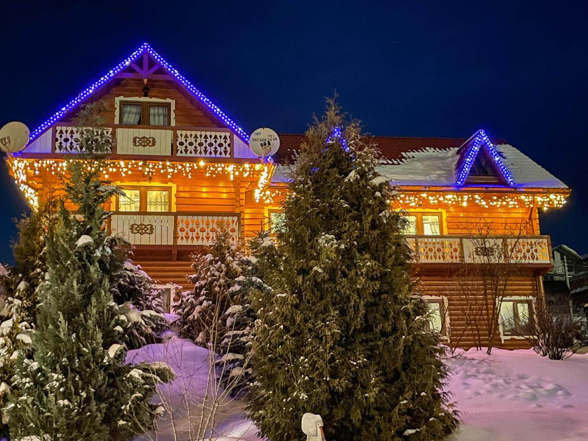Sadyba U Halyny Sunrise Bukovel Dış mekan fotoğraf